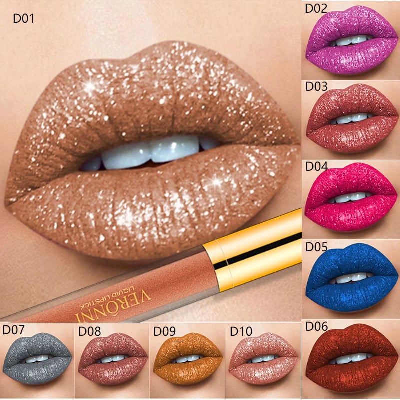 LipDiamond™ – Gloss Éclat Diamant Non-Collant & Waterproof 1+1 OFFERT