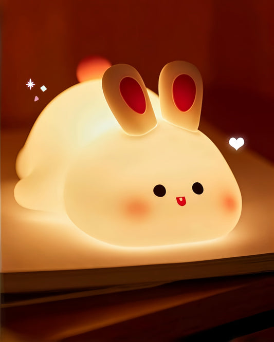 Lampe Veilleuse Lapin – Lumière Apaisante pour un Sommeil Réparateur