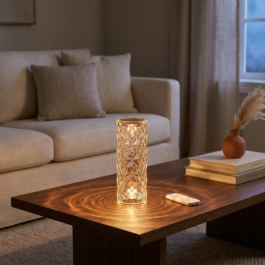 AuraRose™ – Lampe Rose LED 3D Projection 16 Couleurs & Télécommande