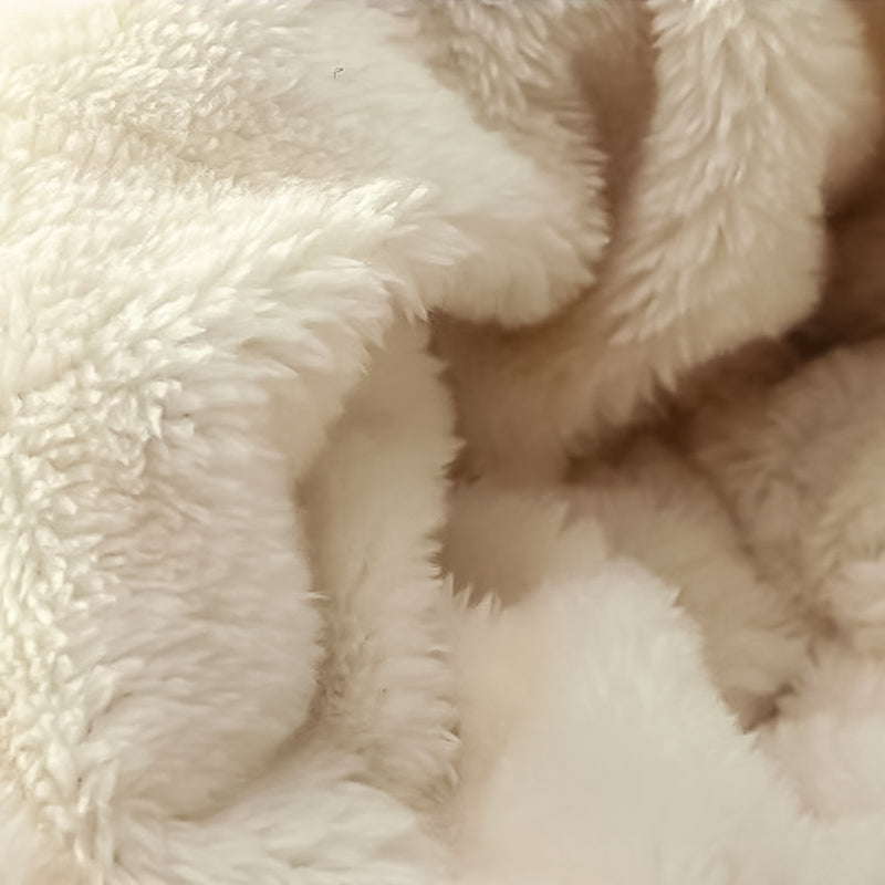 Éloria™ – Bonnet-écharpe tricoté doublé polaire pour femme