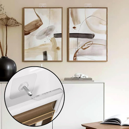 Griplin™ – Lot de 5 Crochets Adhésifs Ultra-Résistants | -50%