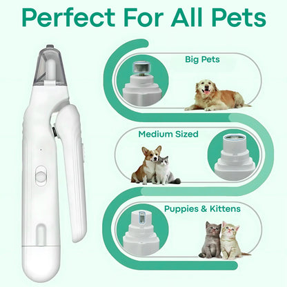 GriffeZen™ – Coupe-Ongles LED Anti-Coupure pour Animaux + -50%