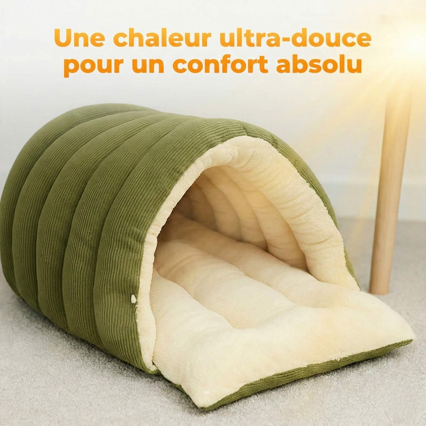 Cavina™ – Lit Grotte Douillet pour Animaux