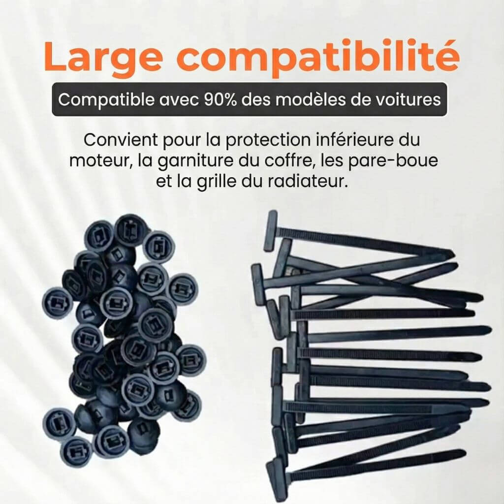 LockStrap™ – Colliers de Serrage Autobloquants Ultra-Résistants