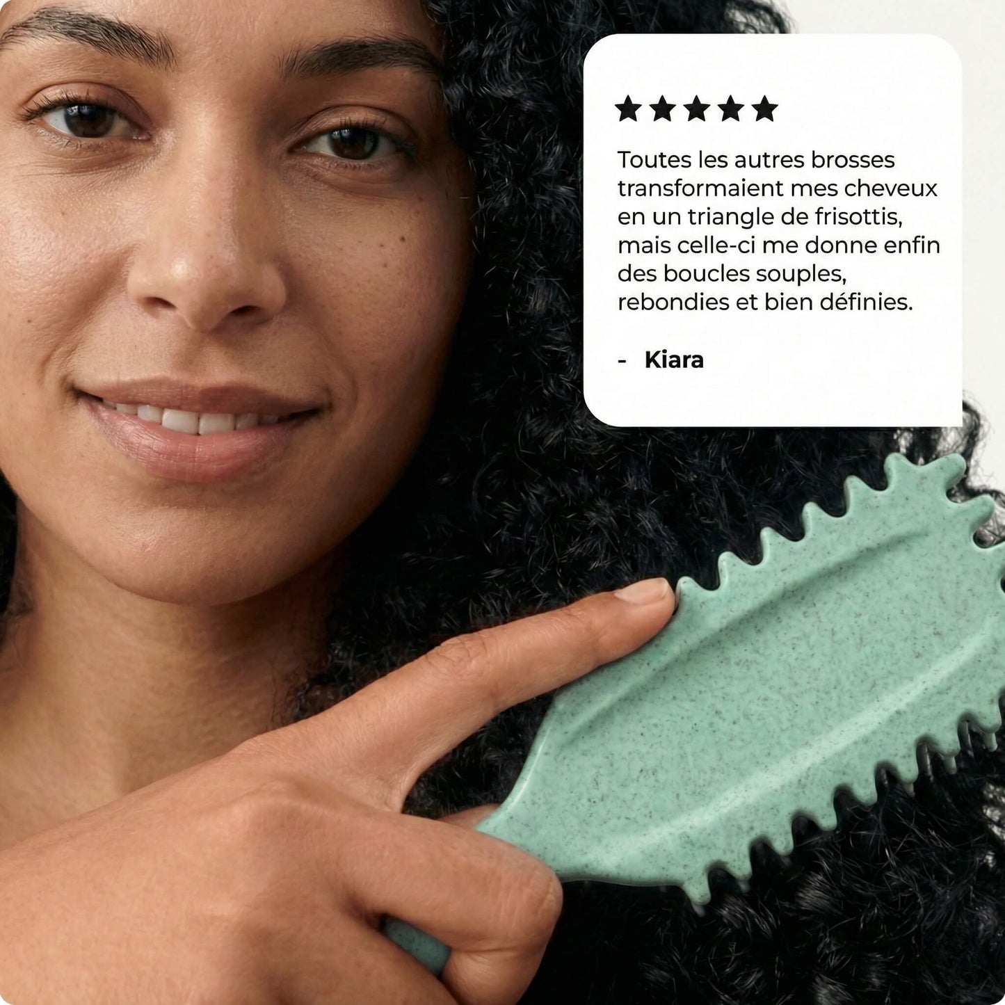 La Curl Brush – Des boucles définies, zéro frisottis - 50%!!