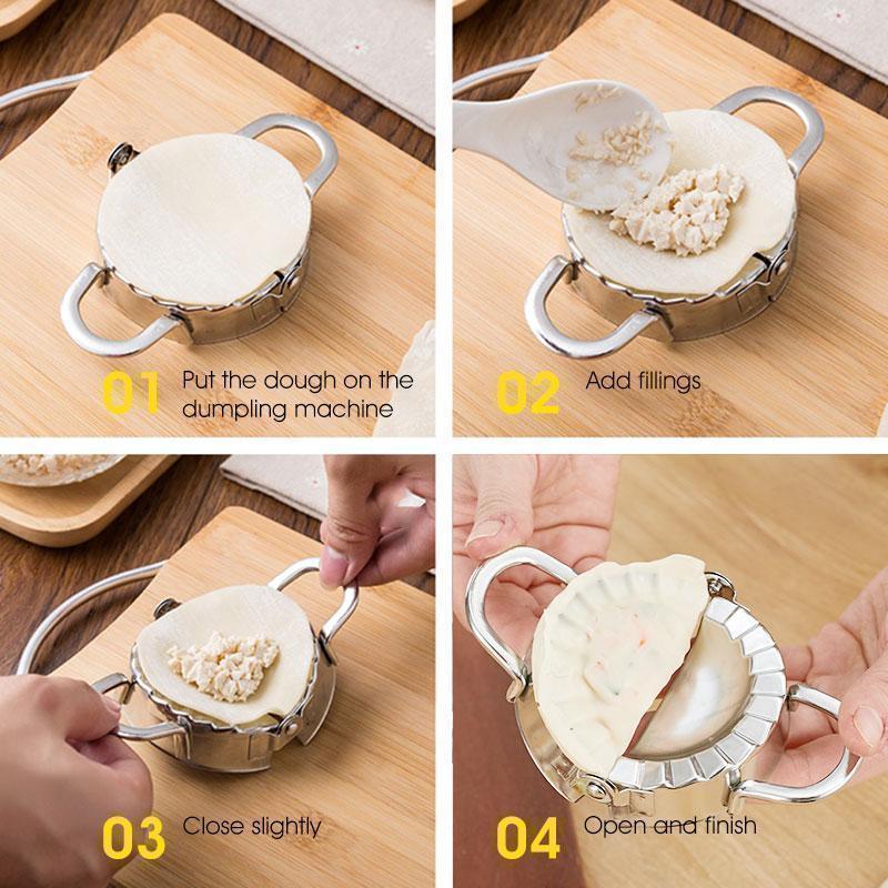 QuickDumple™ – Presse à Dumplings avec Coupe-Pâte Offert