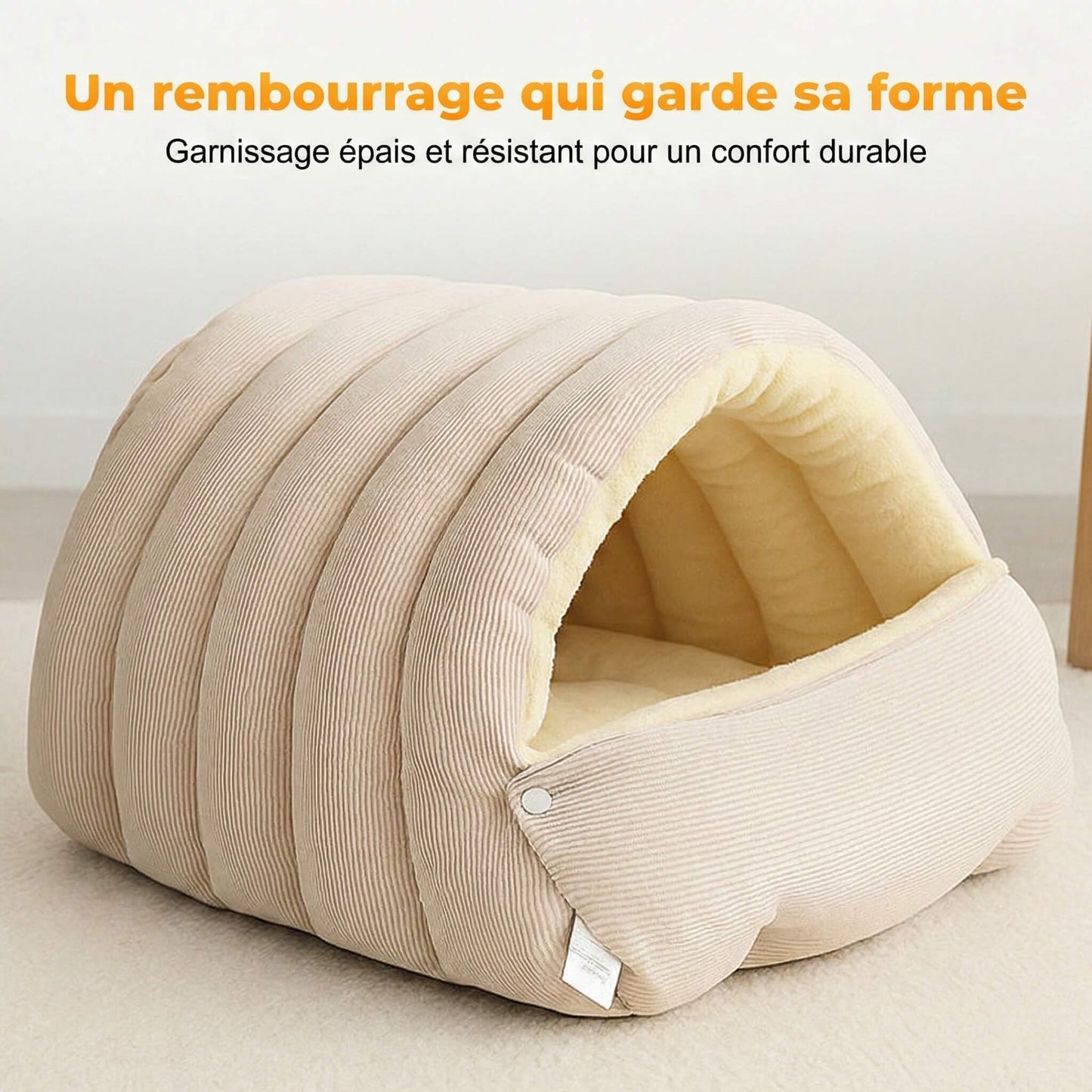 Cavina™ – Lit Grotte Douillet pour Animaux