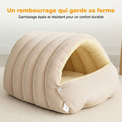 Cavina™ – Lit Grotte Douillet pour Animaux