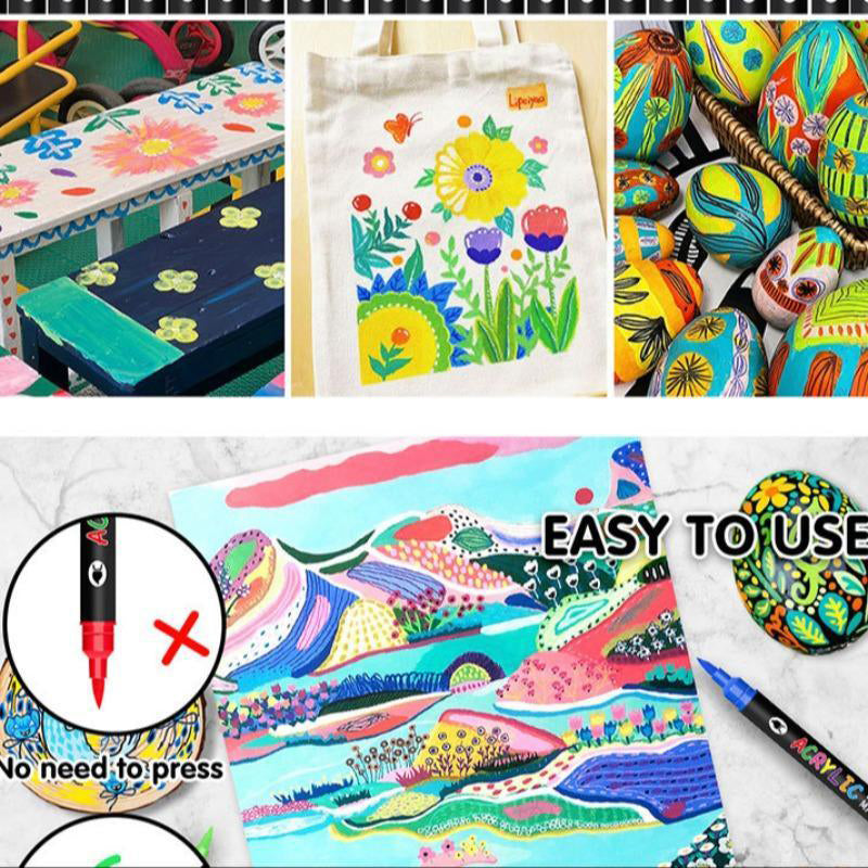 PaintFlow™ | Marqueurs Acryliques