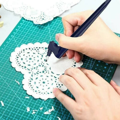 Cutique™ – Cutter de Précision DIY pour Spirales et Formes Parfaites (3 Lames) -50%