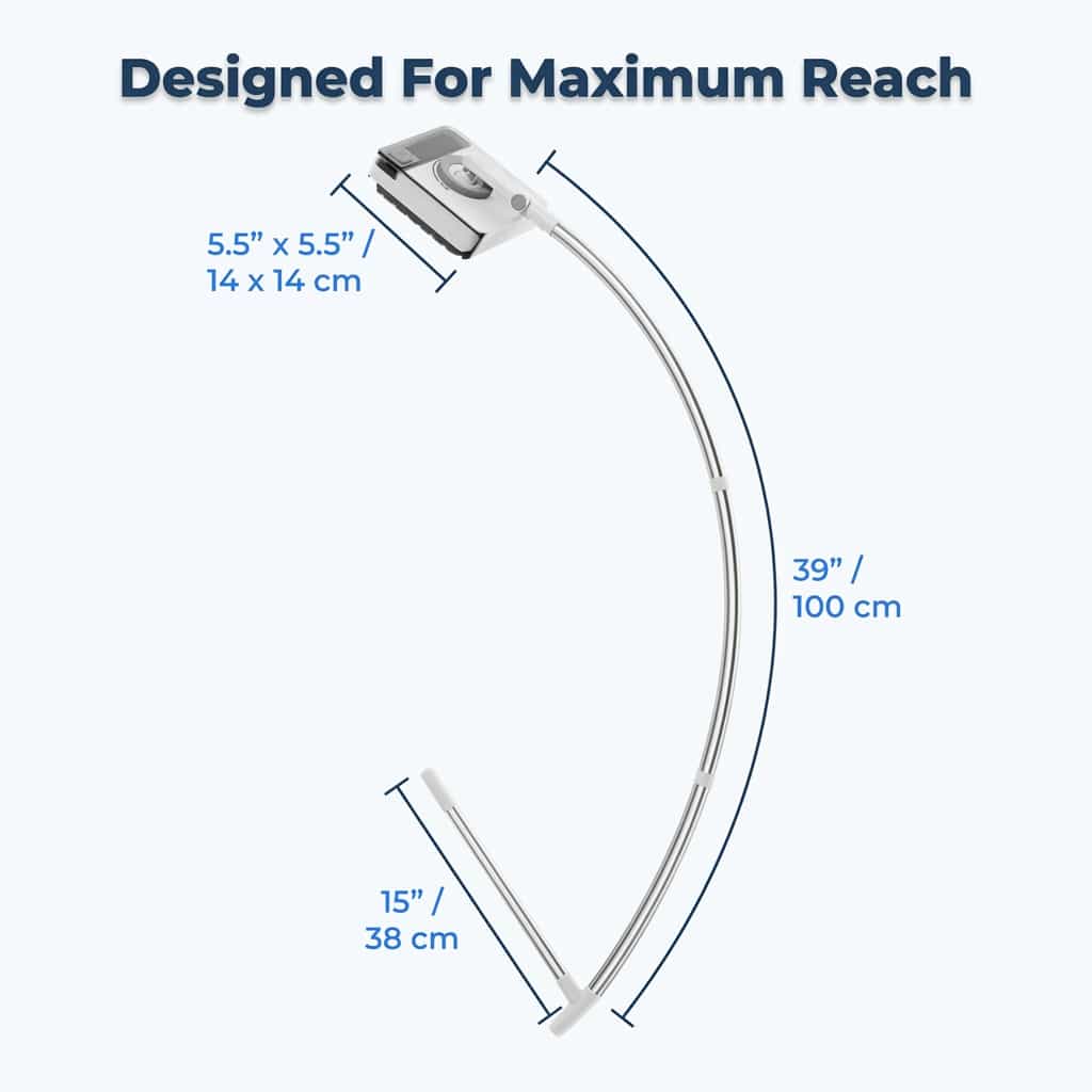 ClairVitre™ – Nettoyeur de Vitres Magnétique Double Face Extensible