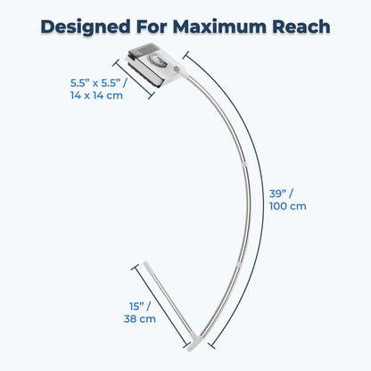 ClairVitre™ – Nettoyeur de Vitres Magnétique Double Face Extensible