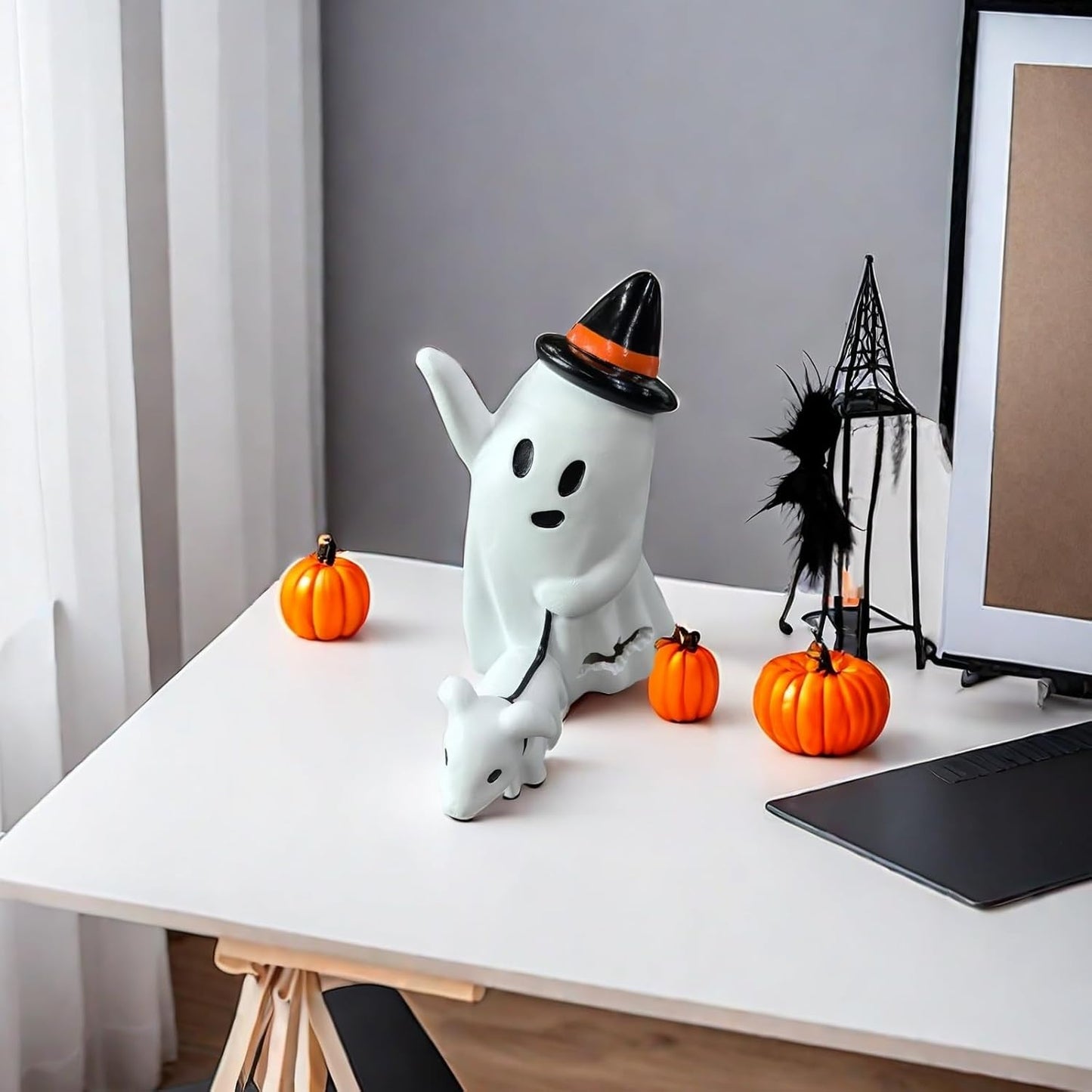 Petit Farceur d’Halloween™ – Statue Fantôme Artisanale (2+1 Offert)