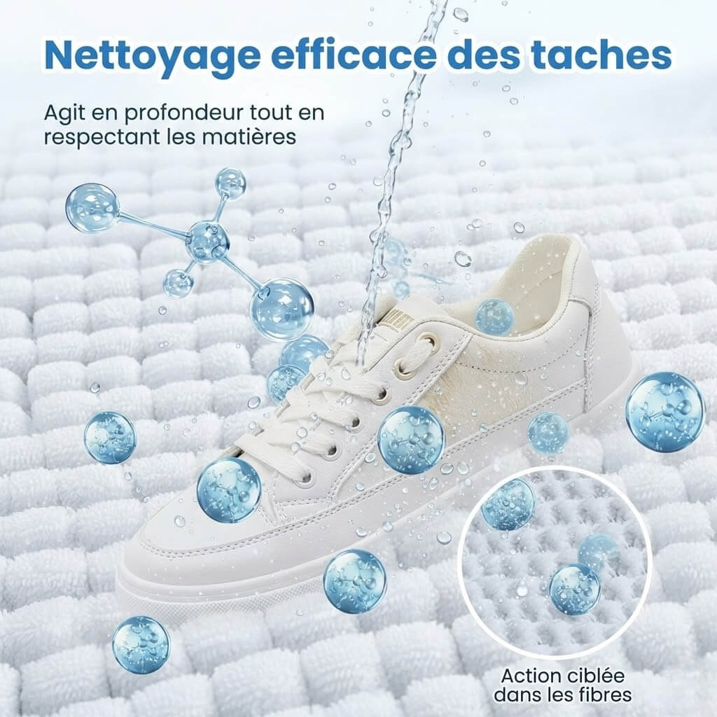 BlancÉclat™ – Crème rénovatrice instantanée pour baskets blanches