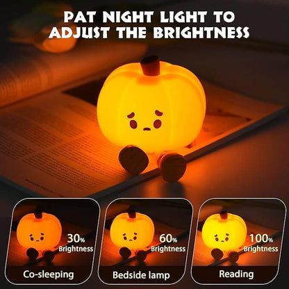 PumpkinGlow™ – Lampe Citrouille Rechargeable