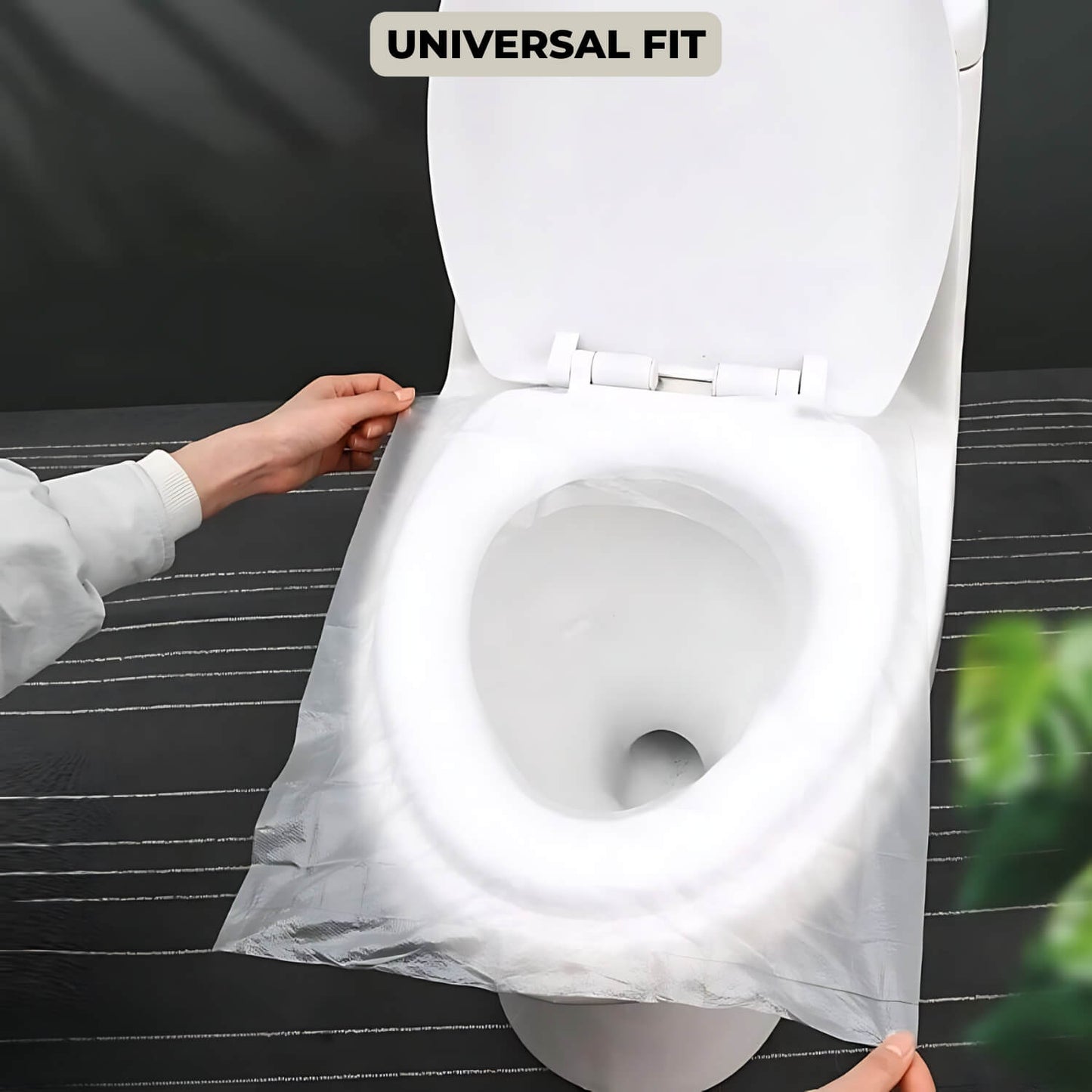 50+50 GRATUITS | SeatShield™ – Protection hygiénique portable pour siège de toilette