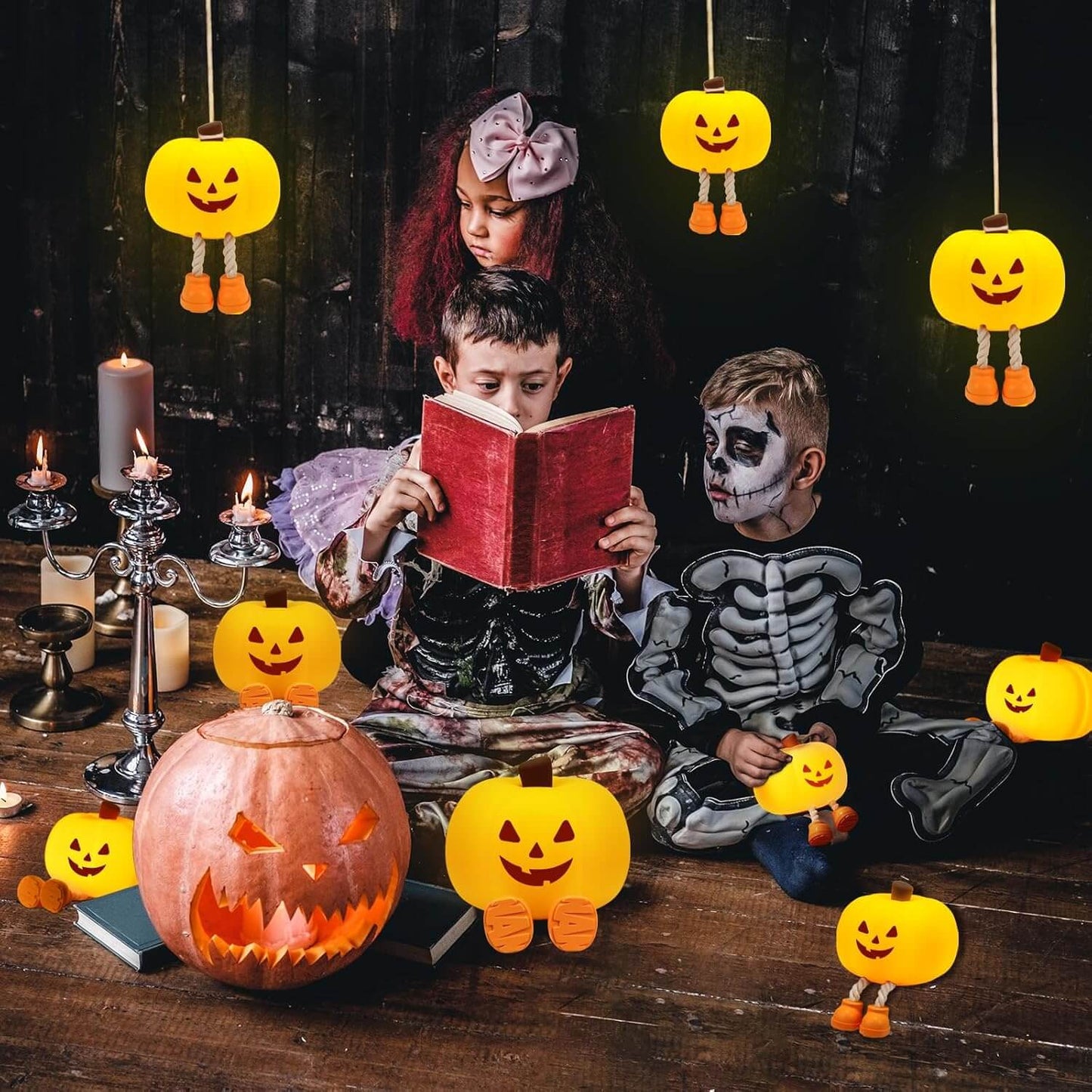GrinLumi™ – Lampe Citrouille d’Halloween (-50%)