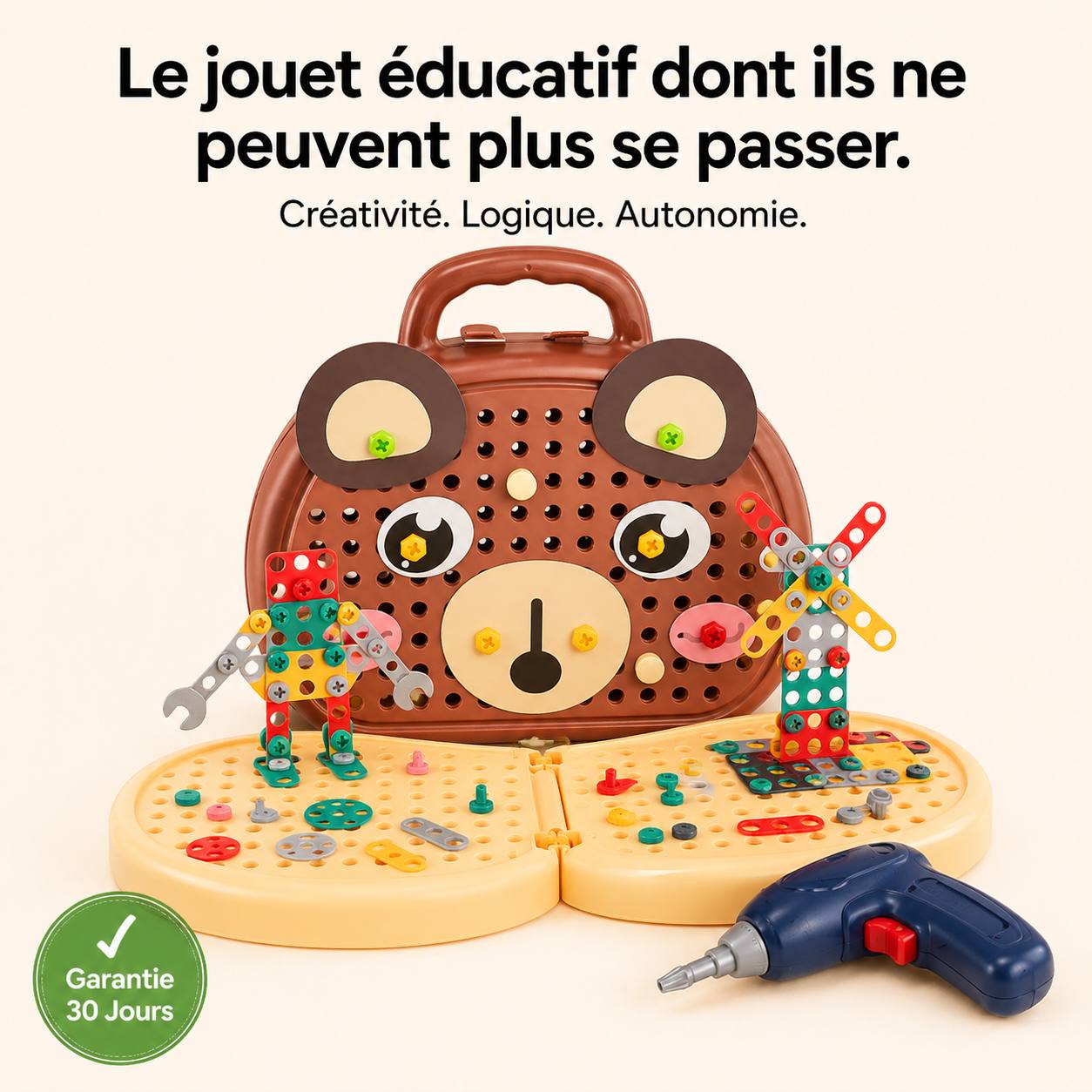 Atelier Montessori™ – Coffret éducatif avec Guide inclus (Dernier jour des soldes)