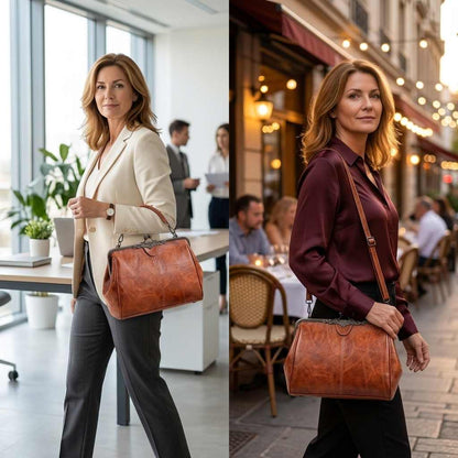 BelleVerrou™ – Sac à Main Vintage Fermoir Baiser Victorien