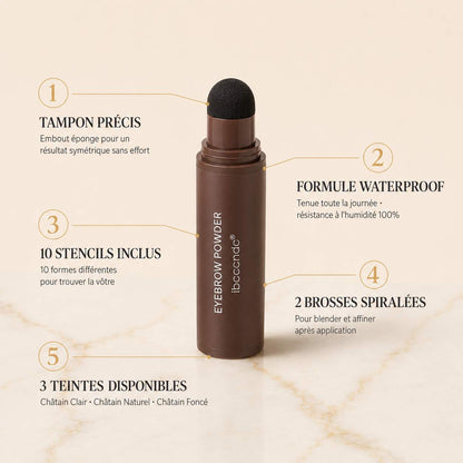 BrowChic™ – Kit Tampon Sourcils Parfaits en Quelques Minutes + 50% OFF