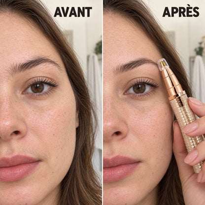BrowLisse™ Tondeuse de Précision Visage 3 en 1