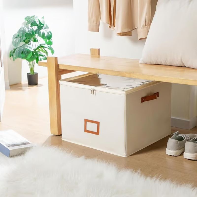 ChaussBox™ – Boîte de Rangement Pliable pour Chaussures avec Séparateurs Ajustables