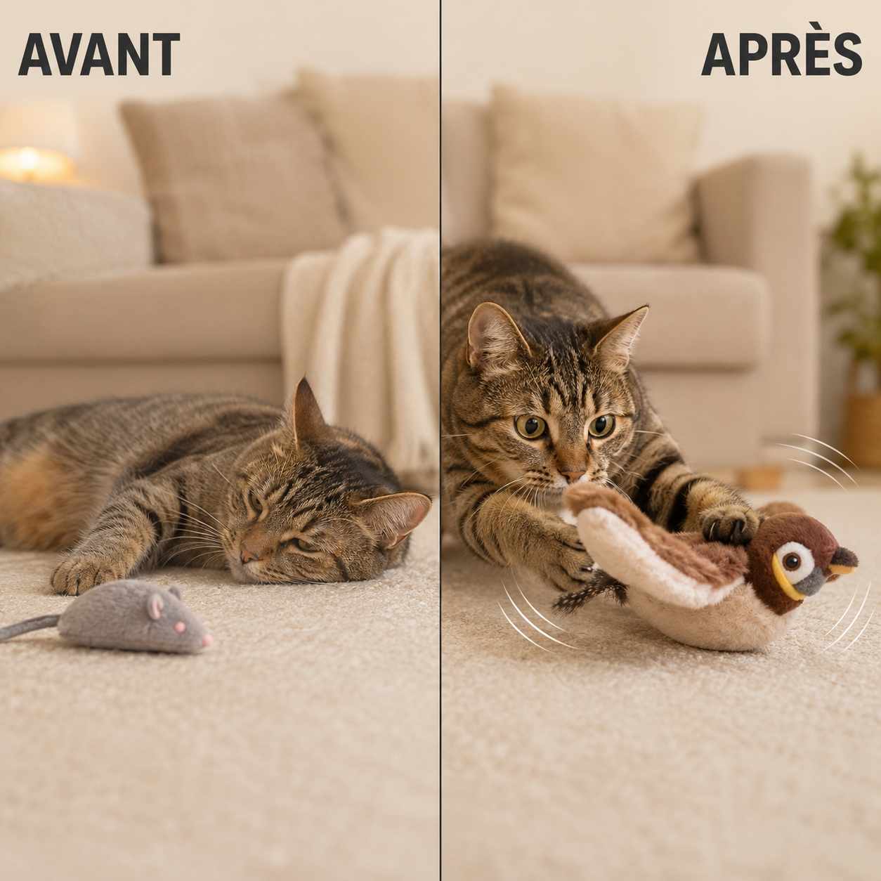 CozyBird™ – La Peluche Oiseau Ultra-Douce qui Réchauffe Votre Intérieur