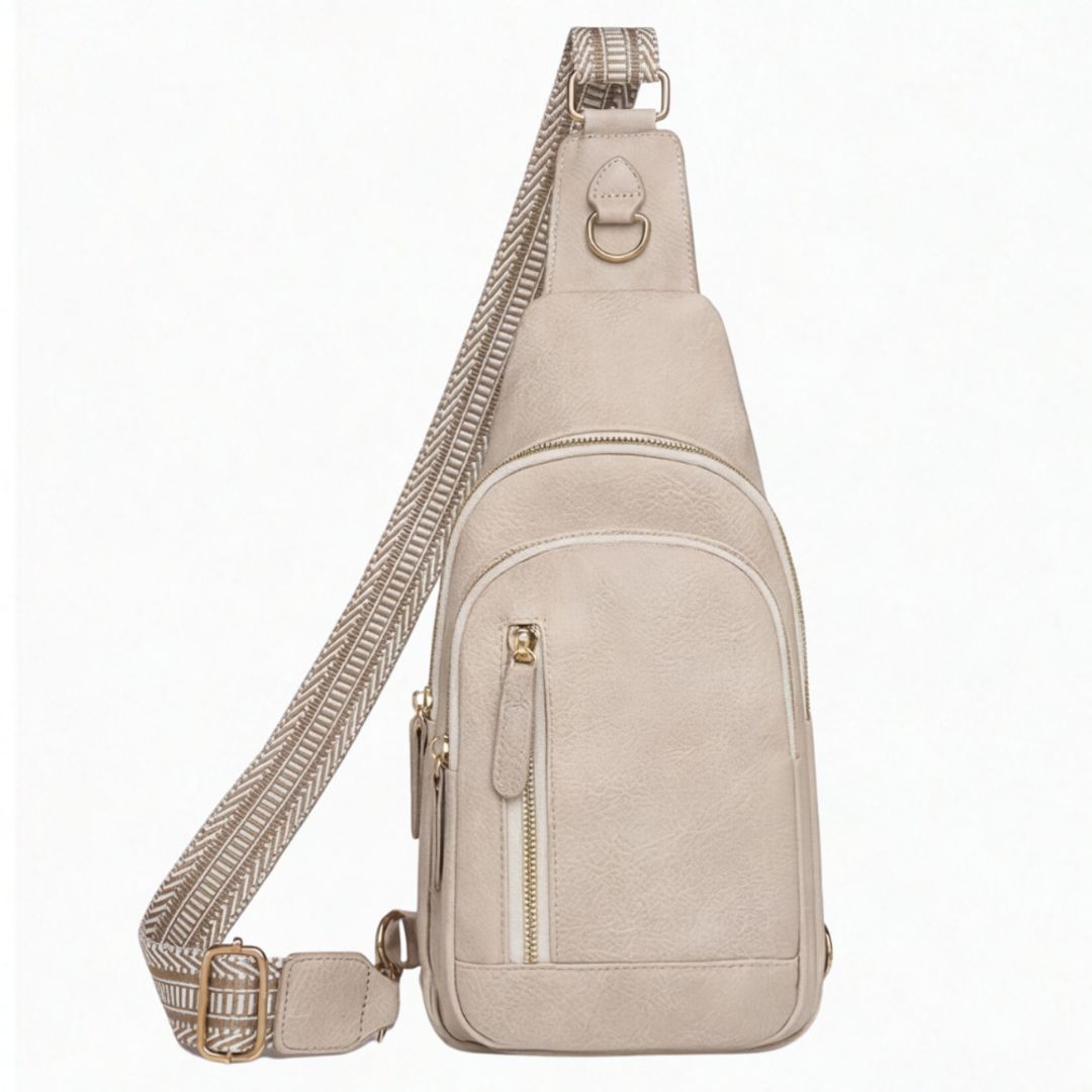 CrossBelle™ – Sac Bandoulière Cuir Multi-Poches