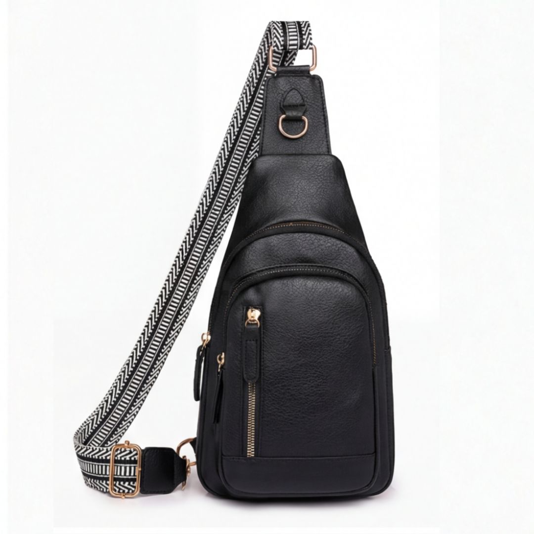 CrossBelle™ – Sac Bandoulière Cuir Multi-Poches