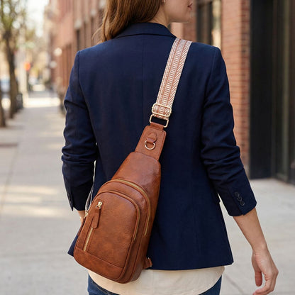 CrossBelle™ – Sac Bandoulière Cuir Multi-Poches