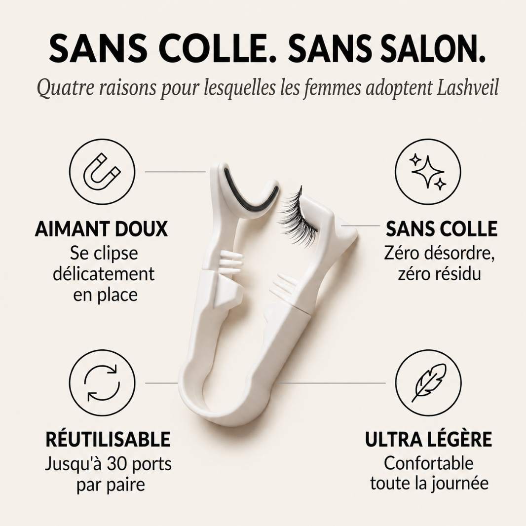 CurlChic™ – Recourbe-Cils Chauffant pour une Courbe Naturelle Toute la Journée