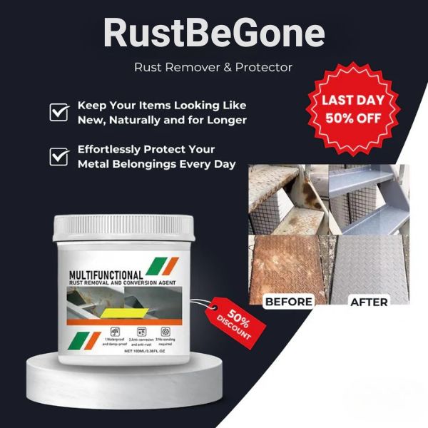 RustBeGone™ Bouclier Anti-Rouille – -50% AUJOURD’HUI SEULEMENT !