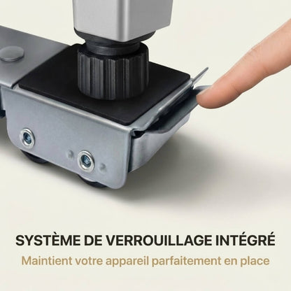 FlexiMove™ – Déplacez vos appareils lourds sans effort