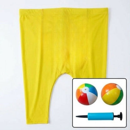 FouRire™ – Le Jeu de Famille avec le Pantalon Géant Attrape-Balles