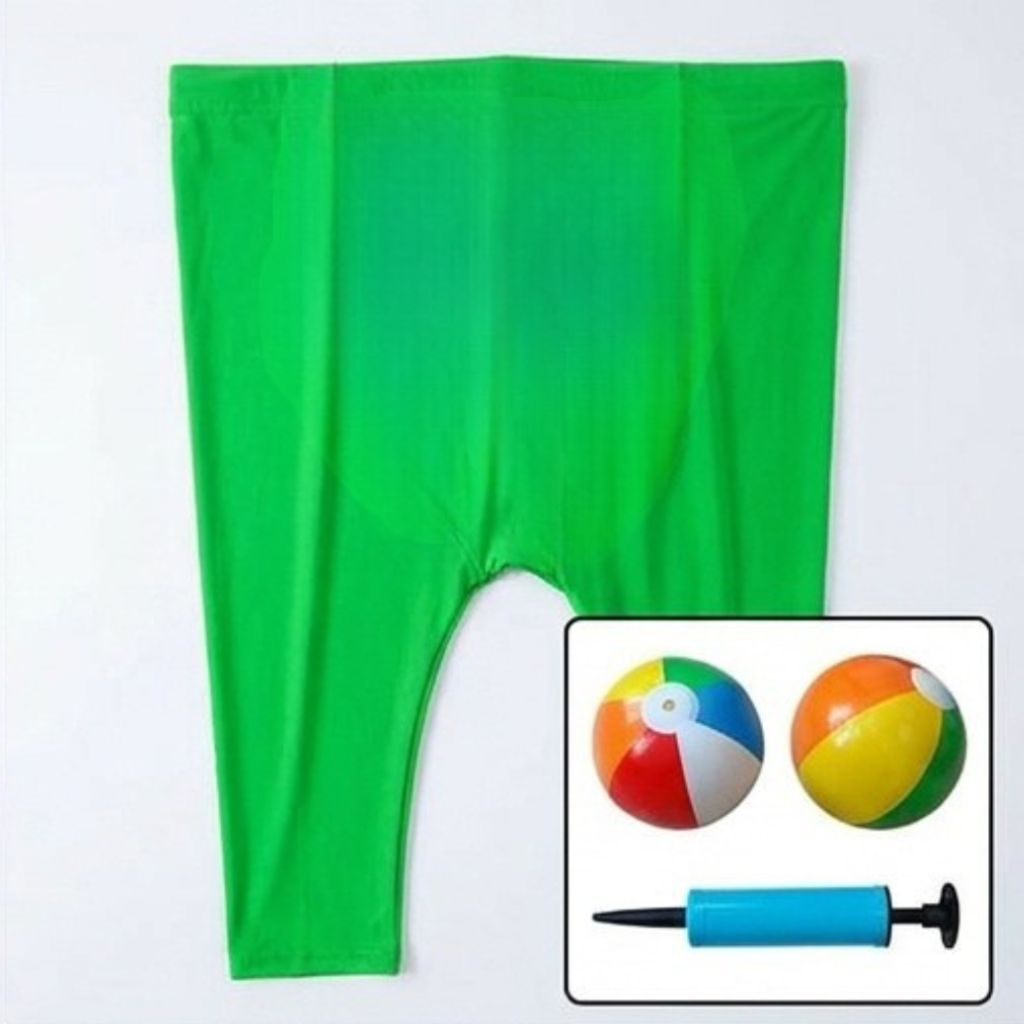 FouRire™ – Le Jeu de Famille avec le Pantalon Géant Attrape-Balles