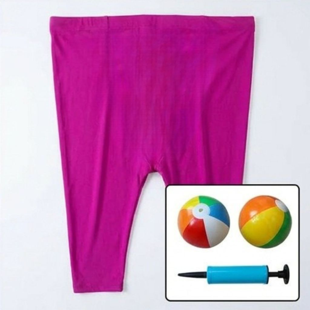 FouRire™ – Le Jeu de Famille avec le Pantalon Géant Attrape-Balles