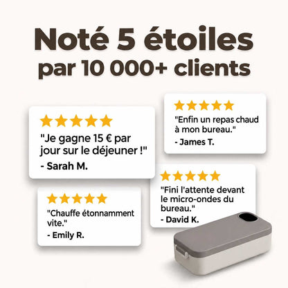 BentoChaud notée 5 étoiles par plus de 10 000 clients