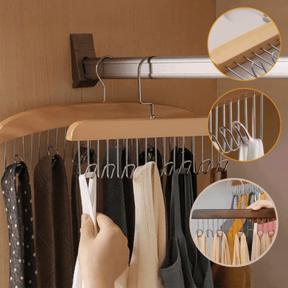 HookedUp™ | Porte-Manteaux Multifonction Anti-Glisse