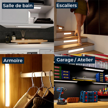 Luméa™ – Lampe LED Magnétique à Détection Intelligente
