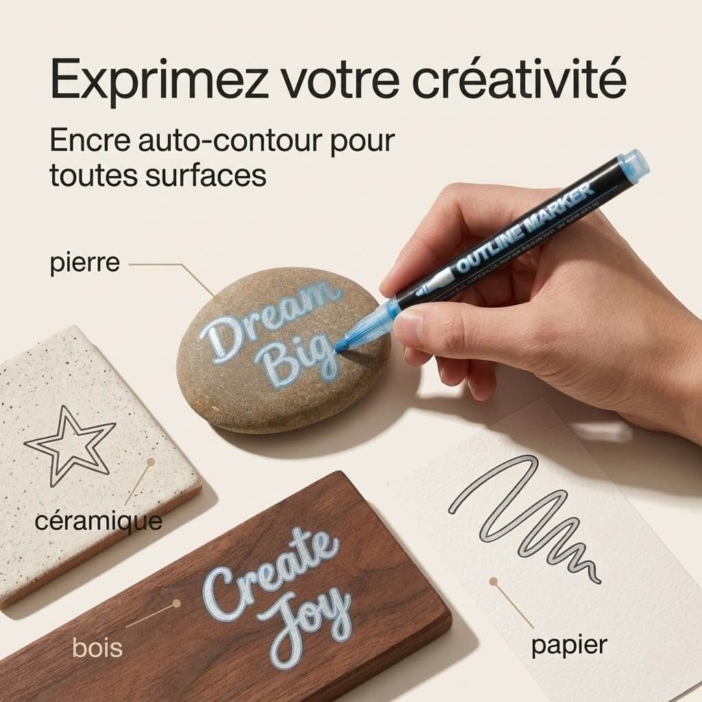 Inklume™ – Stylos Métalliques 3D pour Loisirs Créatifs (Dernier jour des soldes)