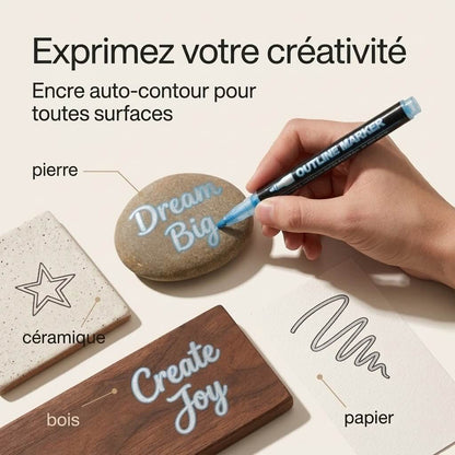 Inklume™ – Stylos Métalliques 3D pour Loisirs Créatifs (Dernier jour des soldes)
