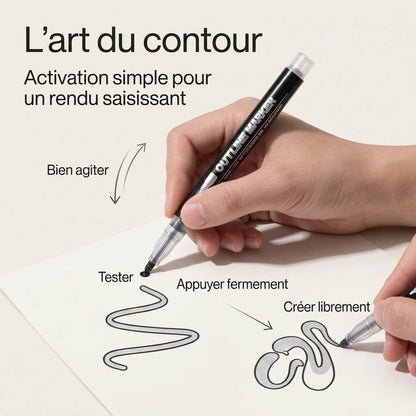Inklume™ – Stylos Métalliques 3D pour Loisirs Créatifs (Dernier jour des soldes)