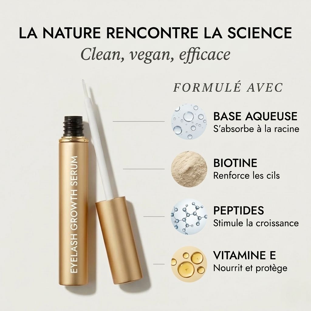 LashBoost™ – Sérum de Croissance Cils Naturel 1+1 OFFERT