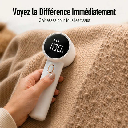 FabLux™ | Rasoir Anti-Peluches Électrique Rechargeable