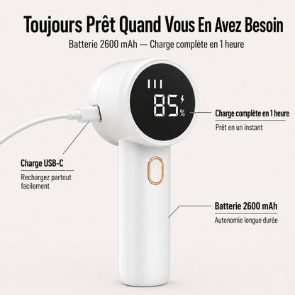 FabLux™ | Rasoir Anti-Peluches Électrique Rechargeable