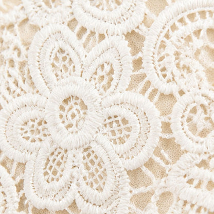 LuneChic™ – Cabas Épaule en Dentelle Florale Crochetée