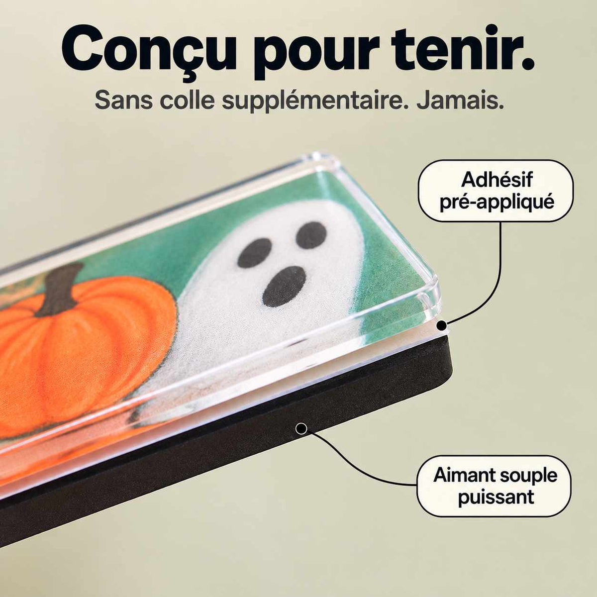 MagnetKid™ – Aimants Frigo Acrylique Personnalisés Dessins d'Enfants