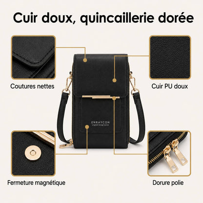 MiniChic™ – Pochette Bandoulière Tactile pour Téléphone