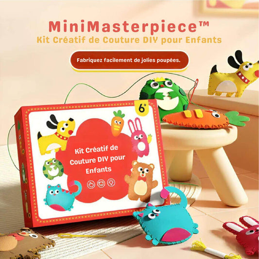 MiniMasterpiece™ – Kit de Couture DIY pour Enfants [Dernier Jour de Promo]
