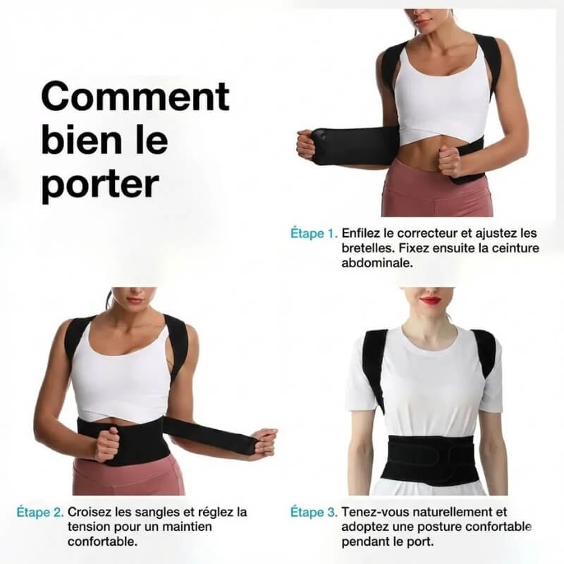 PostureAlign™ — Tenez-vous plus droit et soulagez le mal de dos